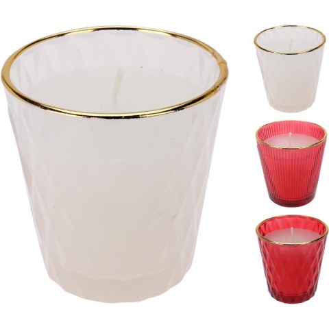 BICCHIERE VETRO H10 CON CANDEL